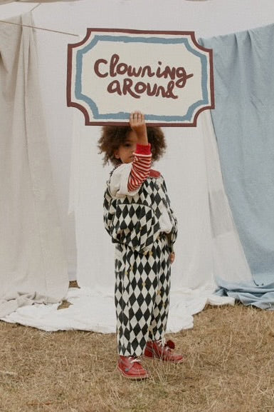 Rex Harlequin Spot Trousers