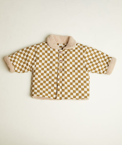 Emery Coco Checkerboard Coat