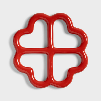 Trivet Clover - Red