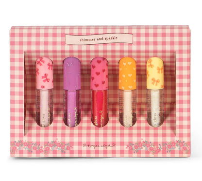 Glitter Lip Gloss - Set Of 5