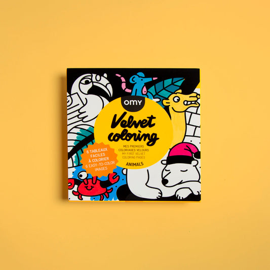 Velvet Colouring - Animals