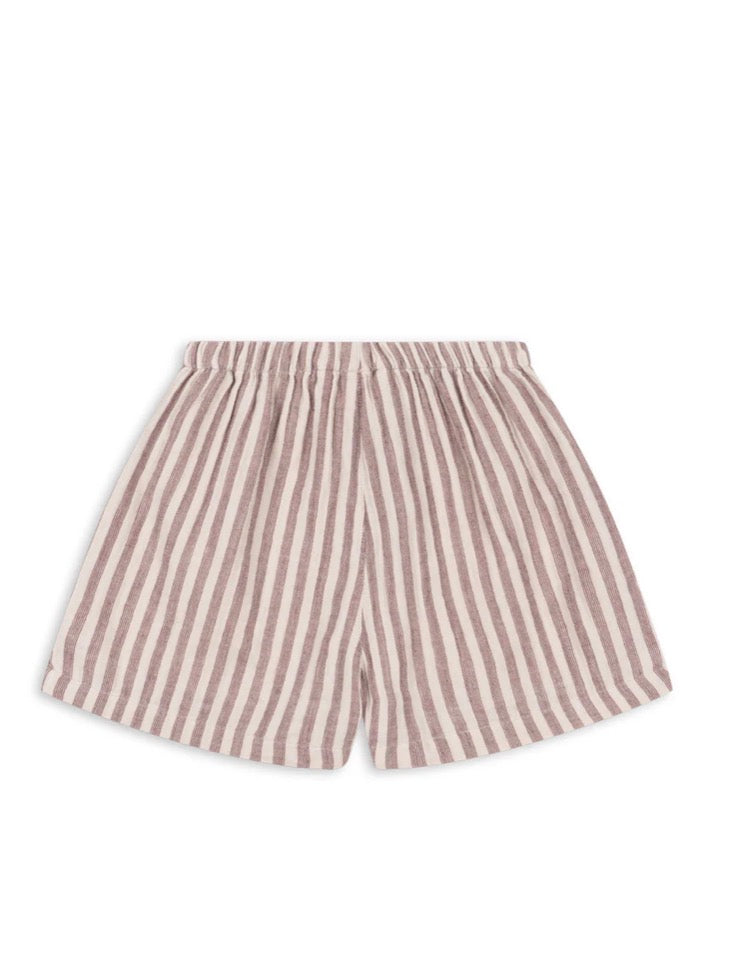 Ely Shorts: Red Stripe