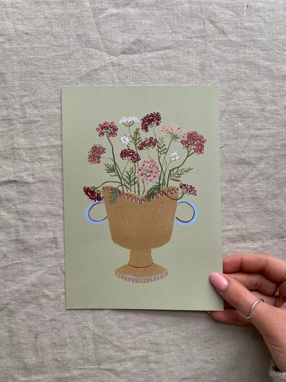 A5 print- Queen Anne's Lace