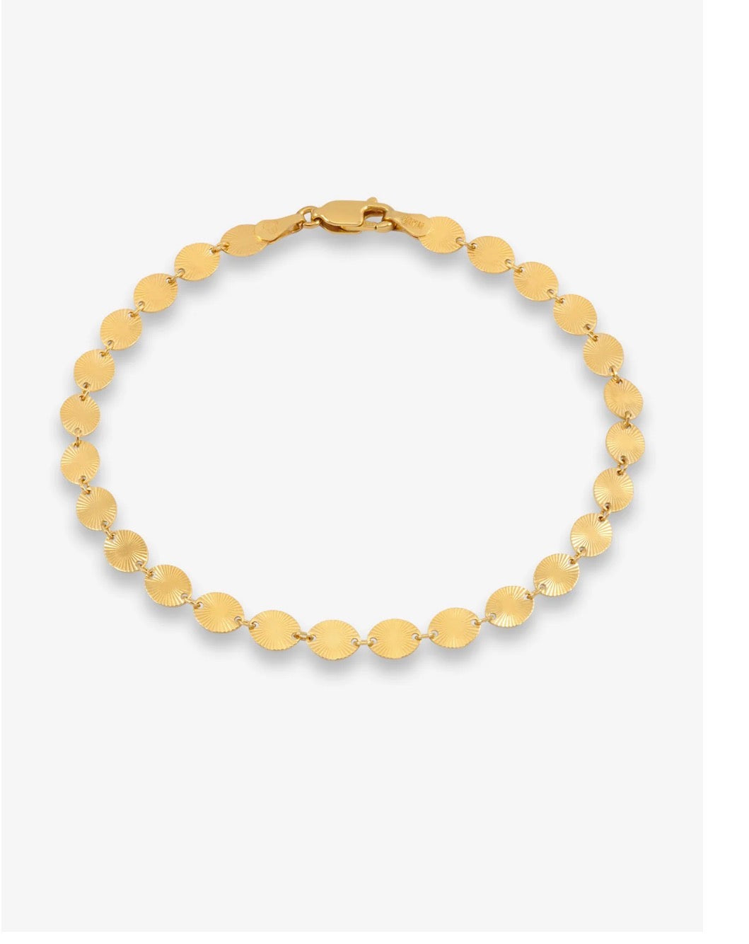 Sunburst Chain Bracelet