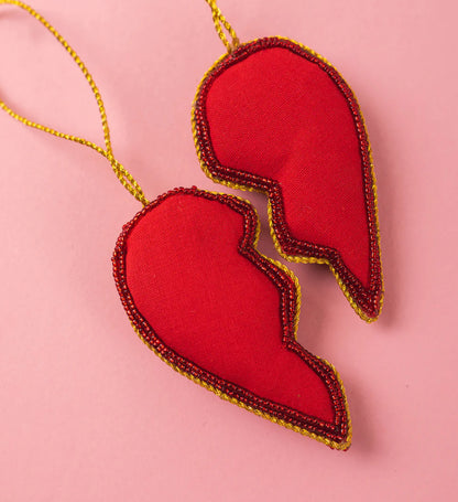 BFF Heart Decoration