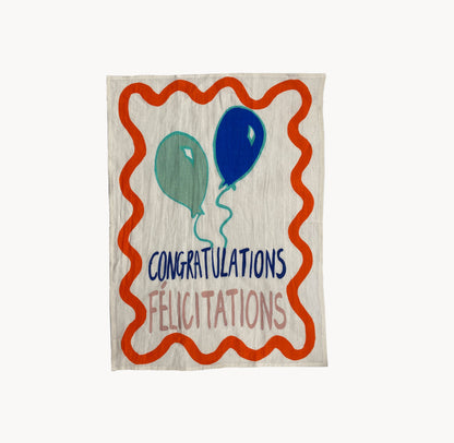 Congratulations Tea Towel