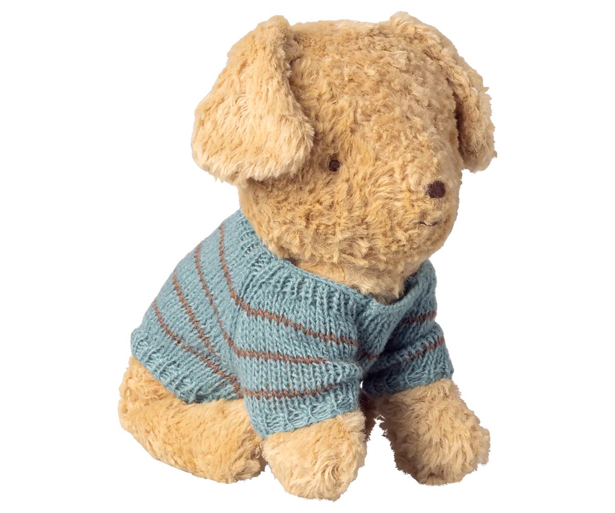 Puppy Supply Knitted Jumper Blue