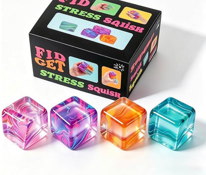 Needoh Assorted Swirl Nice Cube