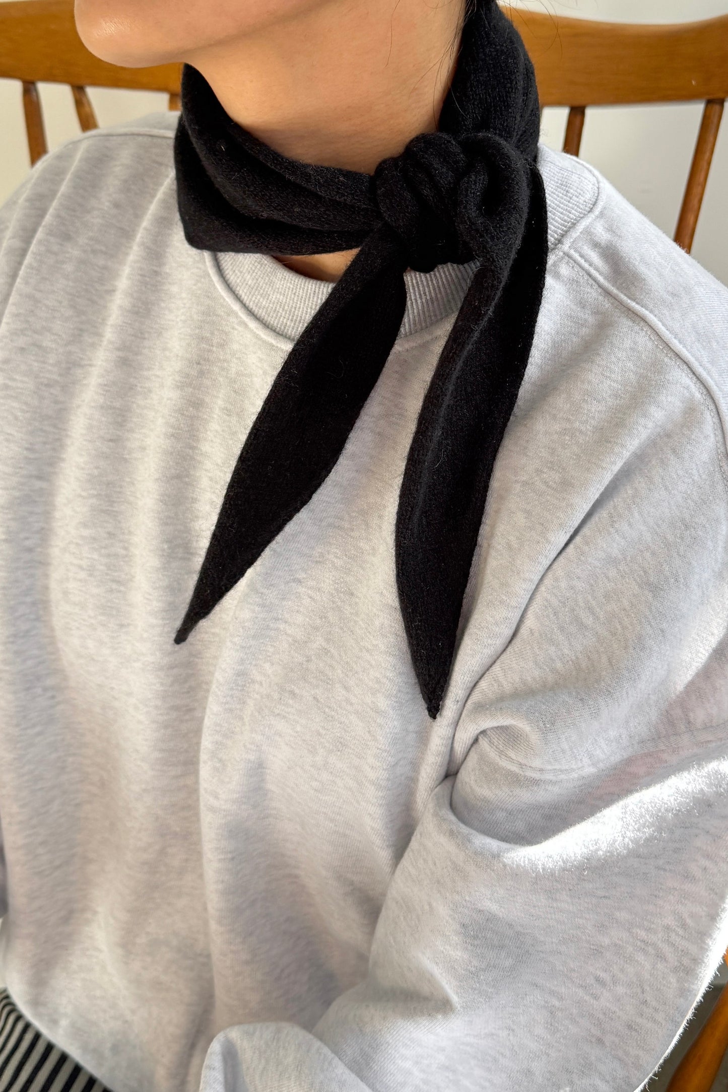 Cashmere Bandana - Black