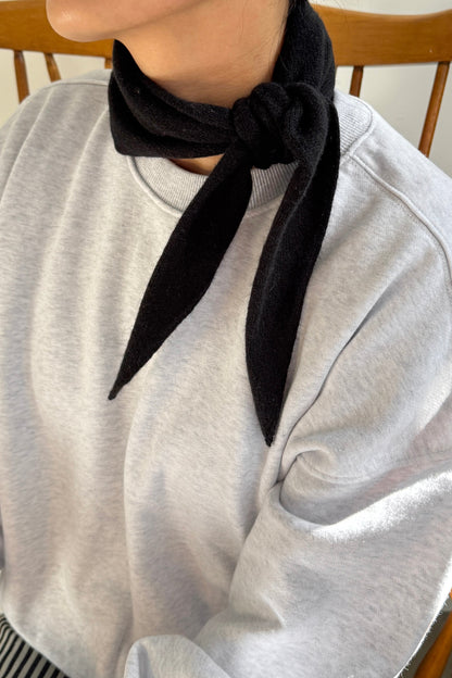 Cashmere Bandana - Black