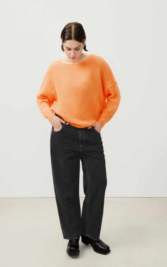 Yanbay Sweater - Fluro Orange