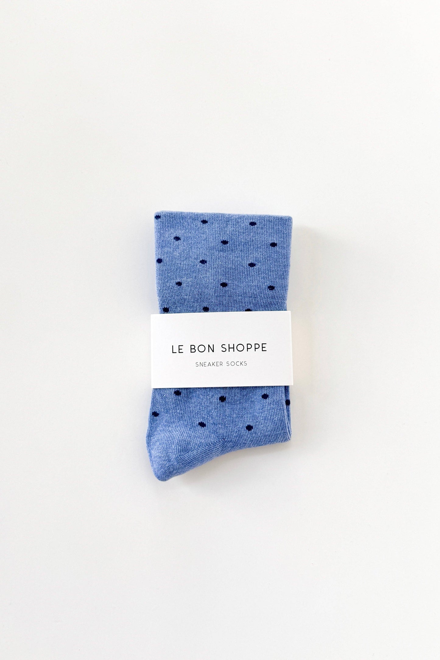 Patterned Sneaker Socks Polka Dot - Blue/Navy