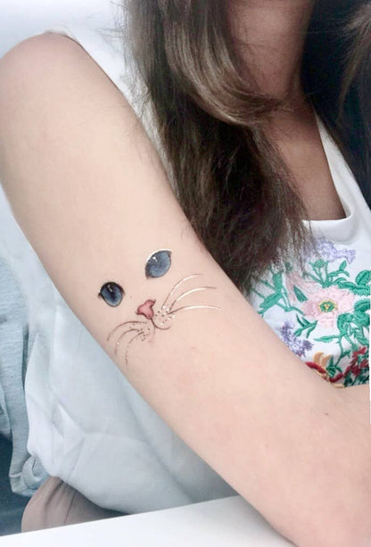 Cat Eyes Temporary Tattoos Stickers