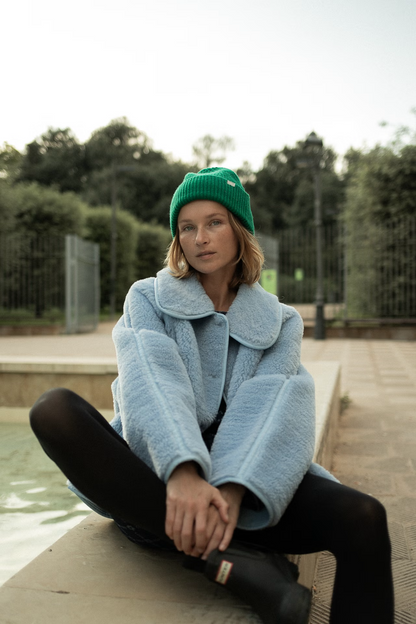 Leo Beanie - Dark Green