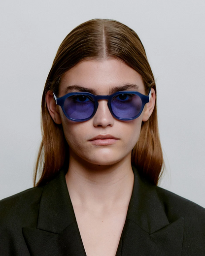 Zan Sunglasses - Blue Steel