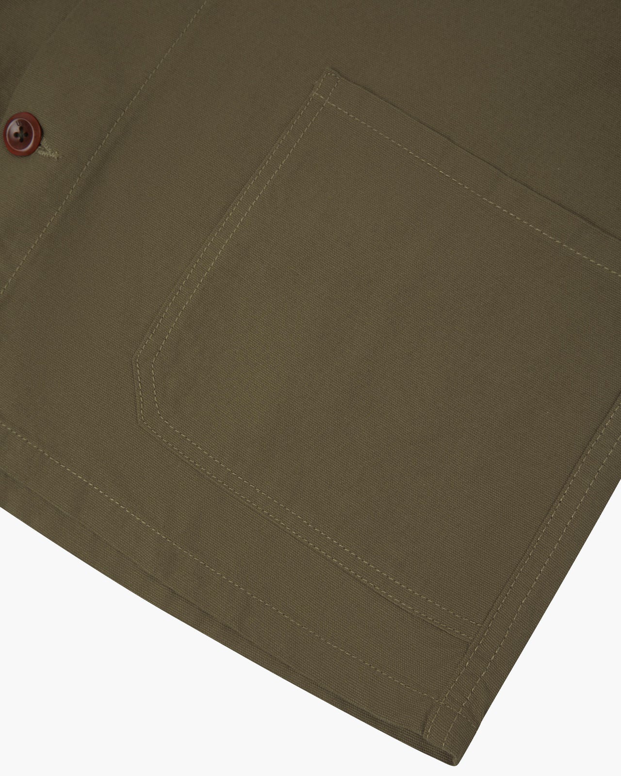 Buttoned Overshirt - Dark Taupe