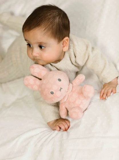 Miffy Cuddles 20cm- Pink  Flowers