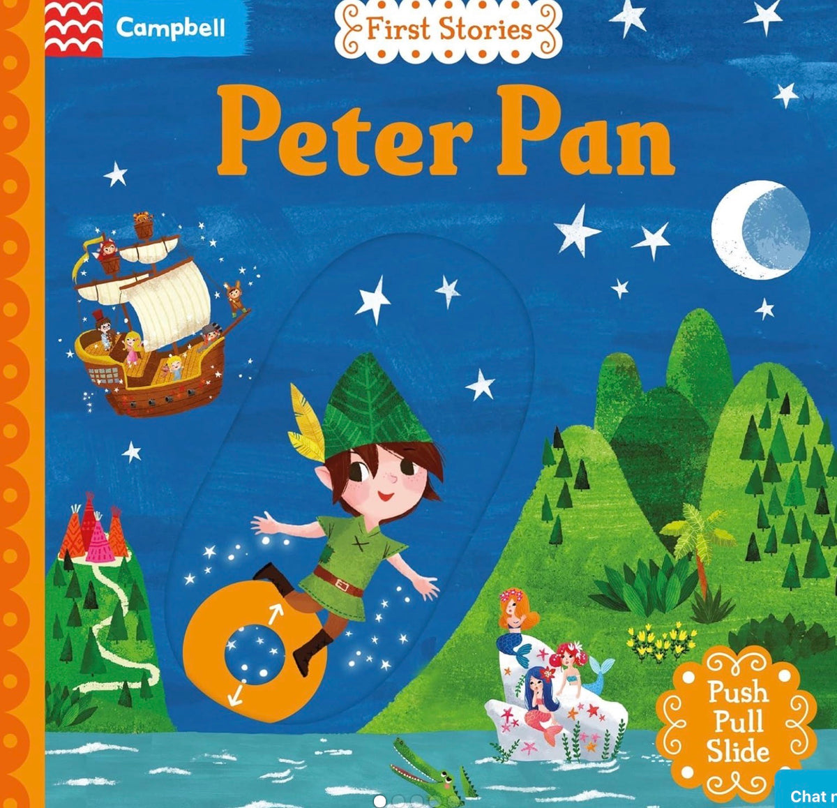 Peter Pan Push Pull Slide