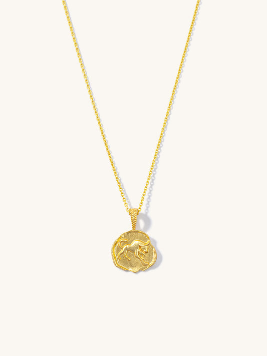 Taurus Zodiac Necklace