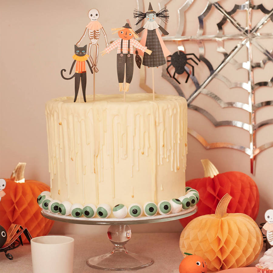 Pumpkin Honeycomb Decorations