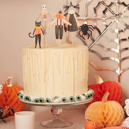 Pumpkin Honeycomb Decorations
