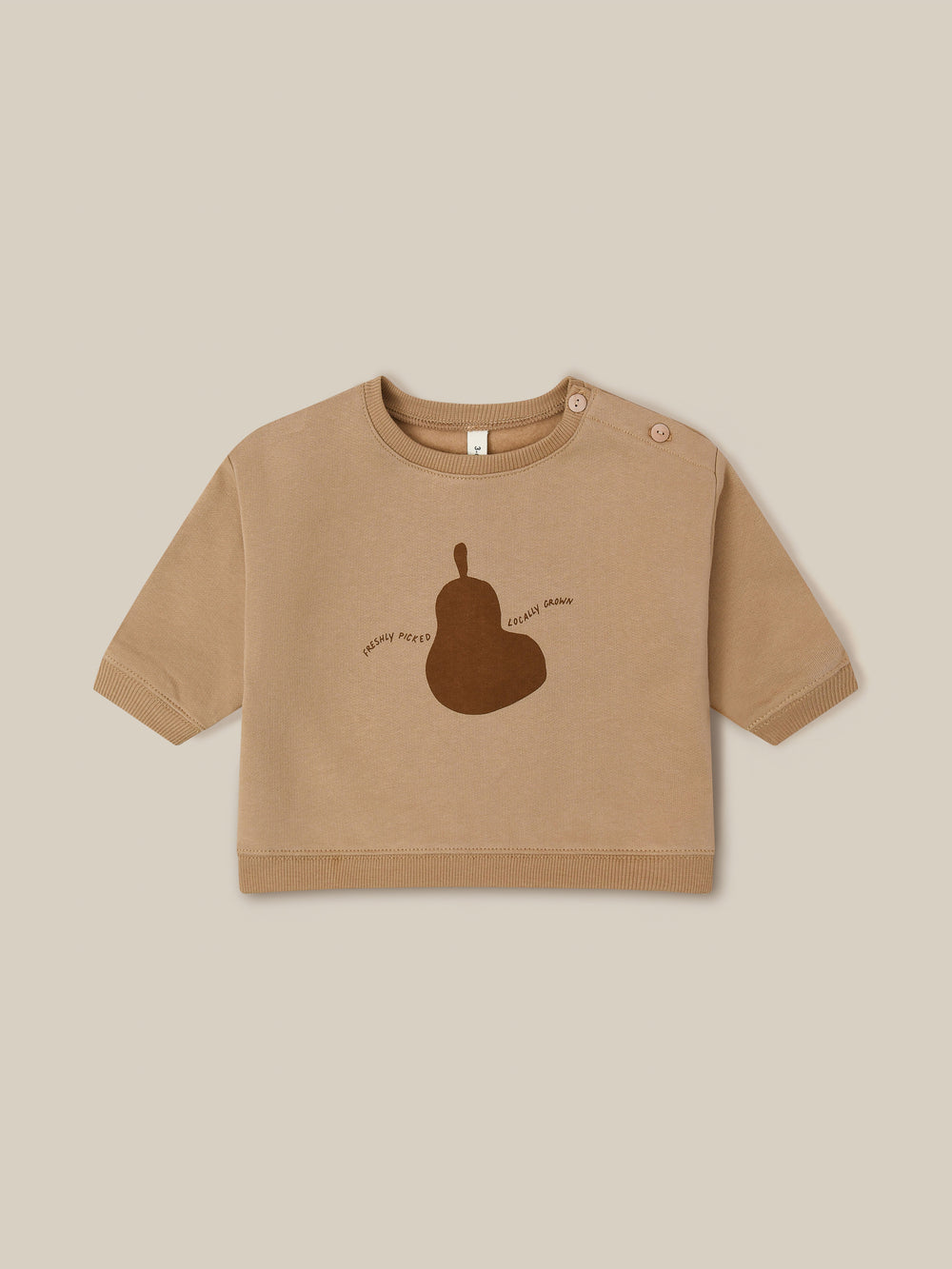 Pear Slogan Sweatshirt