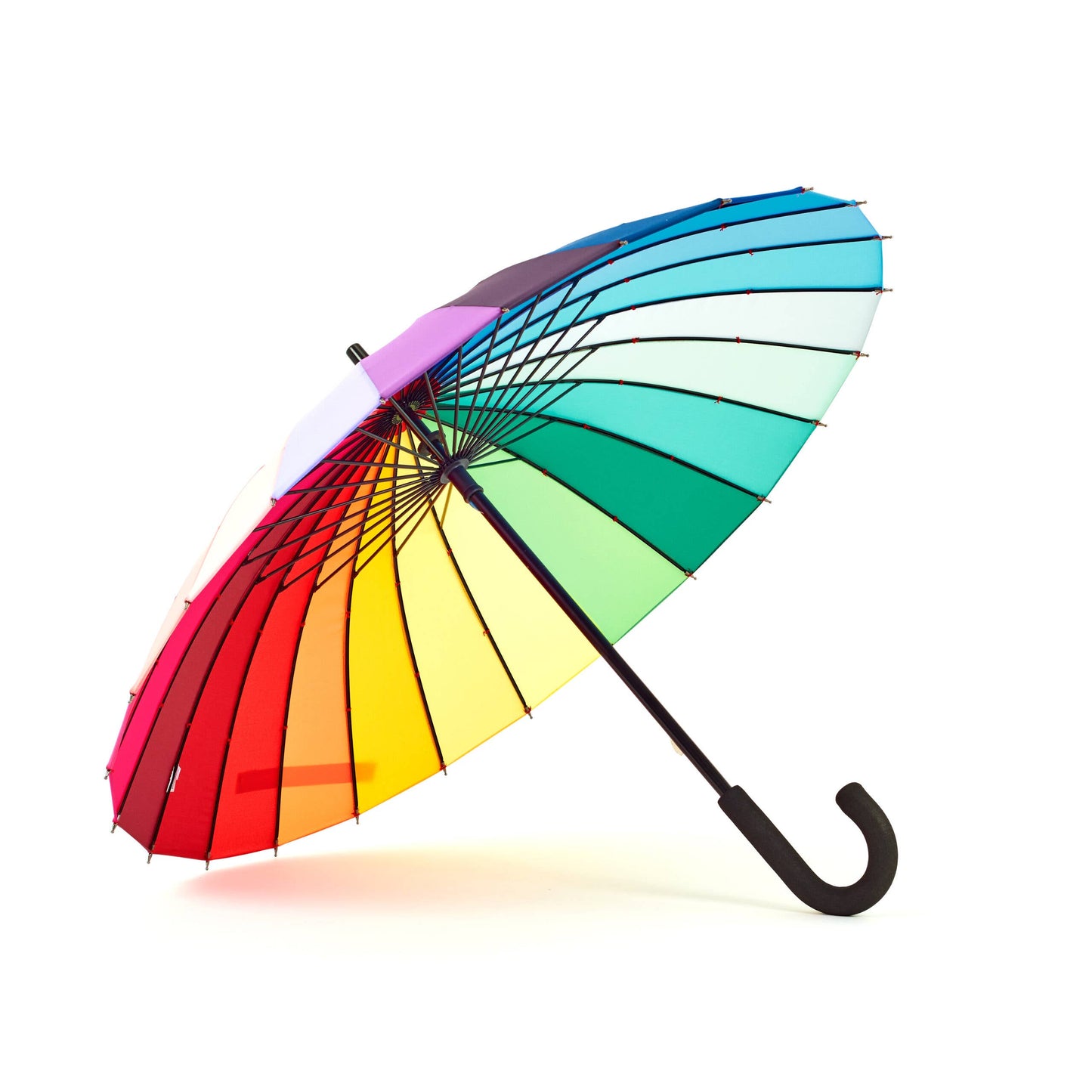 Everyday Rainbow Umbrella 105cm diameter: Multicolour