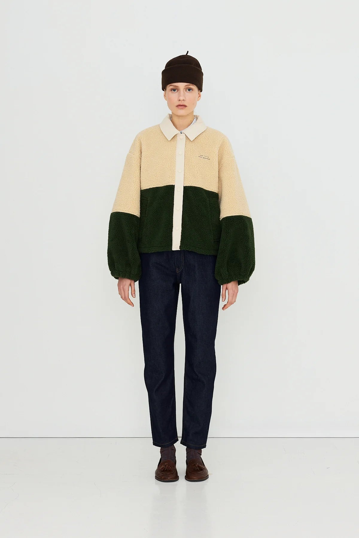 Colourblock Sherpa Jacket