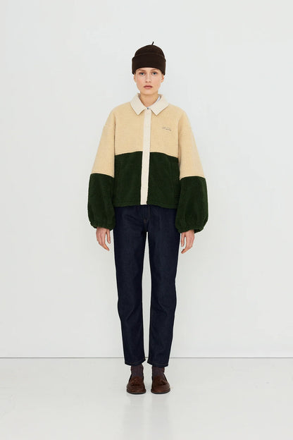 Colourblock Sherpa Jacket