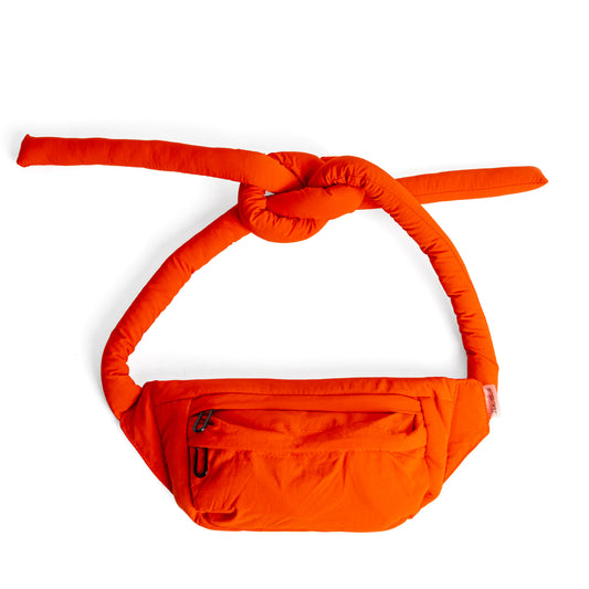 Orange Knot Bumbag