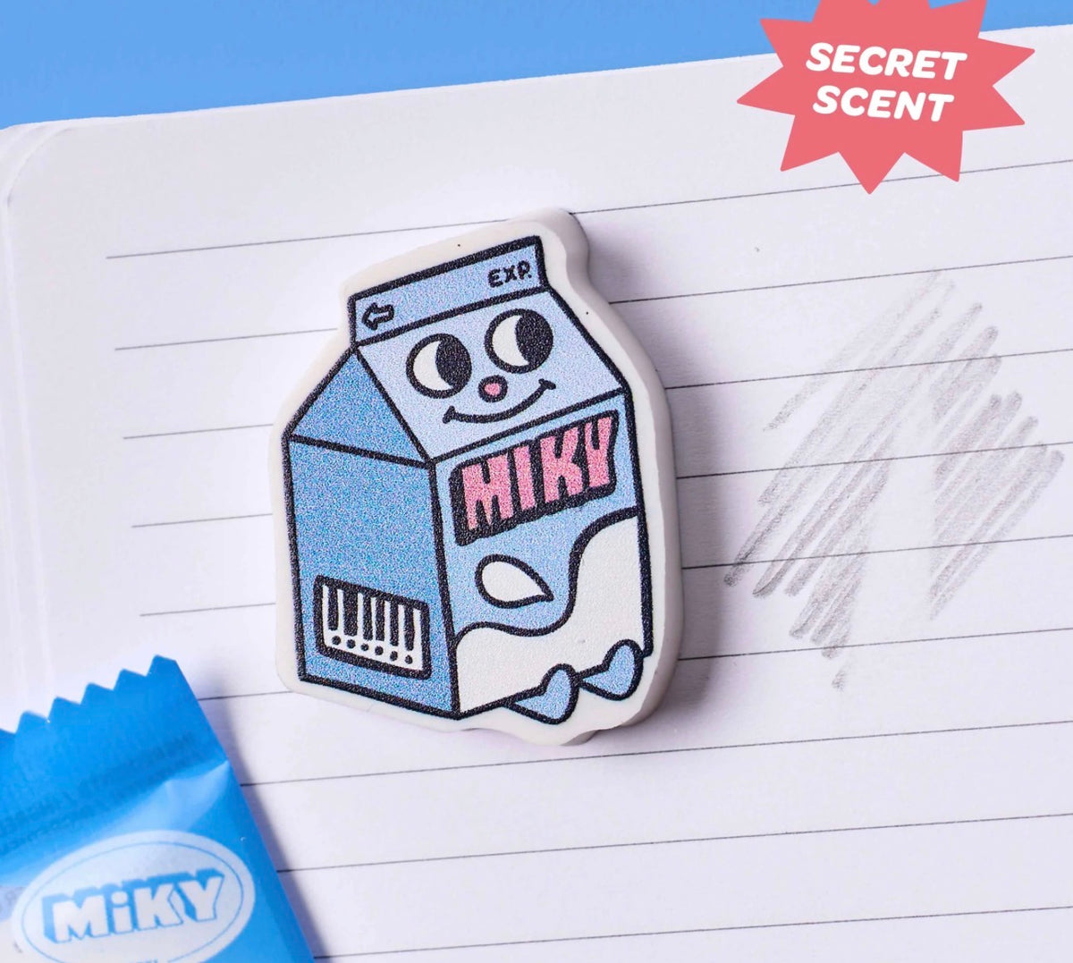 Eraser Buddies - Milky