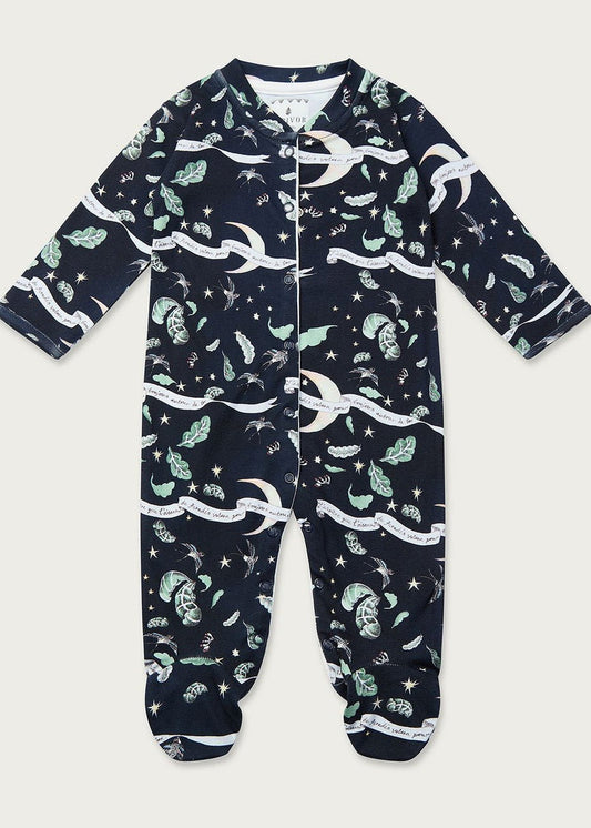 I Hope The Bird Of Paradise - Organic Cotton Babygrow