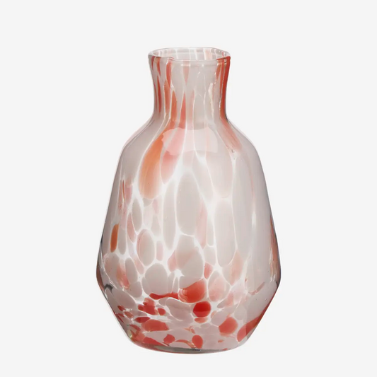 Coloured Glass Jug - Pink