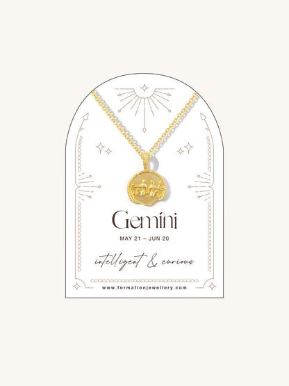 Gemini Zodiac Necklace