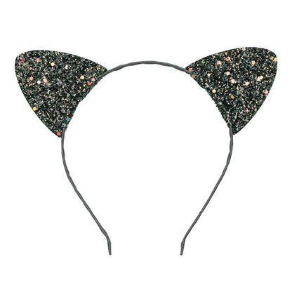 Spooky Glitter Cat Ears