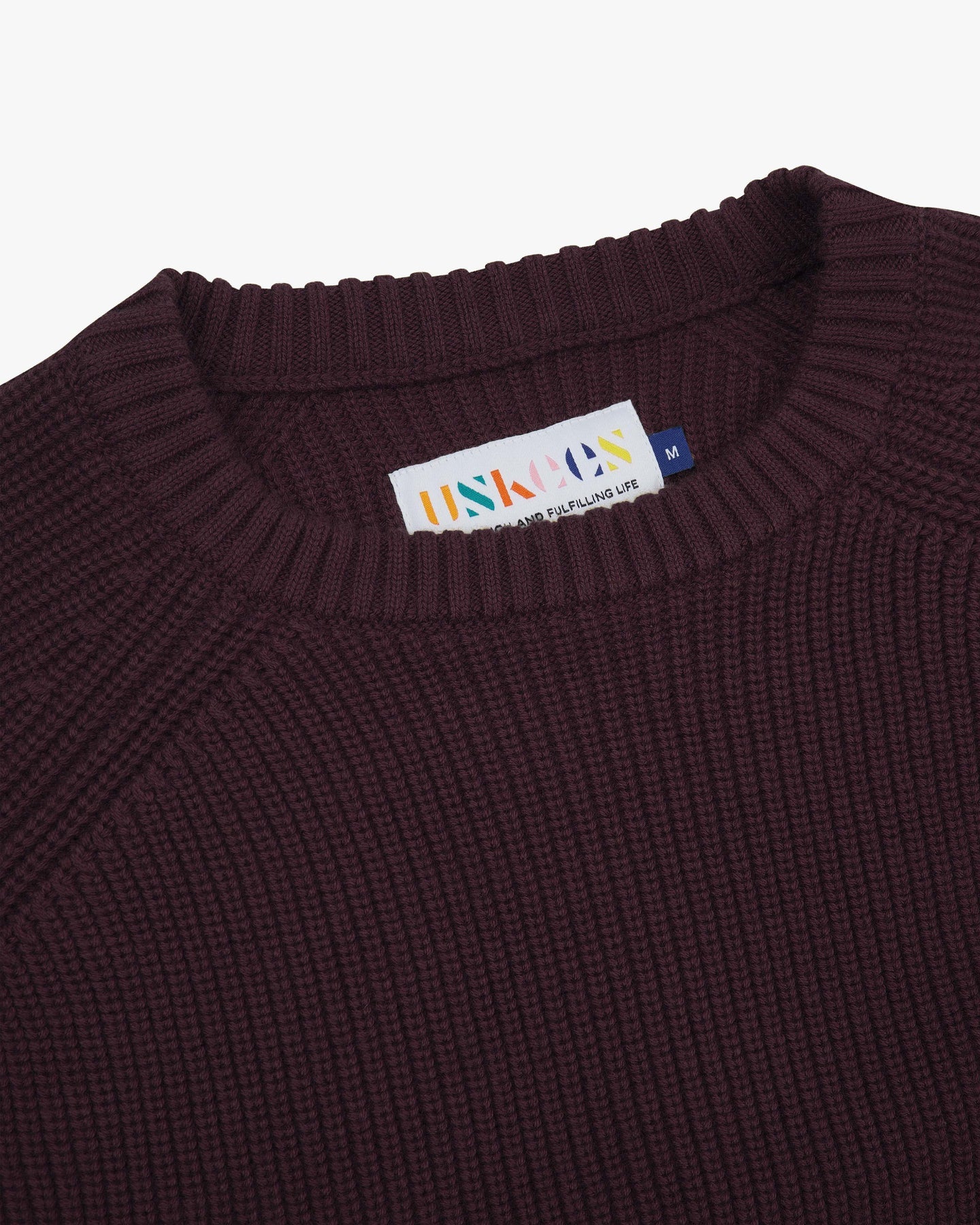 Crew Knit Jumper - Epsom Downx Red