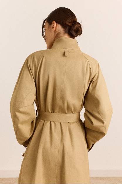 Jasmin Trench Coat - Tan