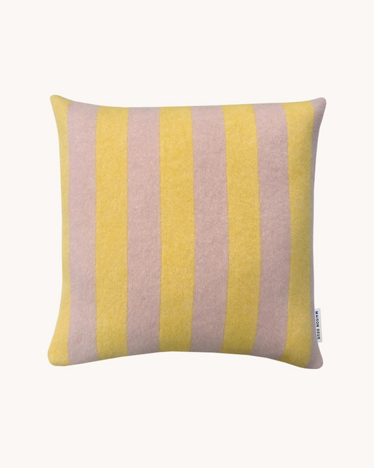 Candy Wrap Cushion Pale Yellow