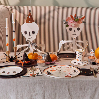 Giant Jointed Skeleton Decorations: Set Of 3