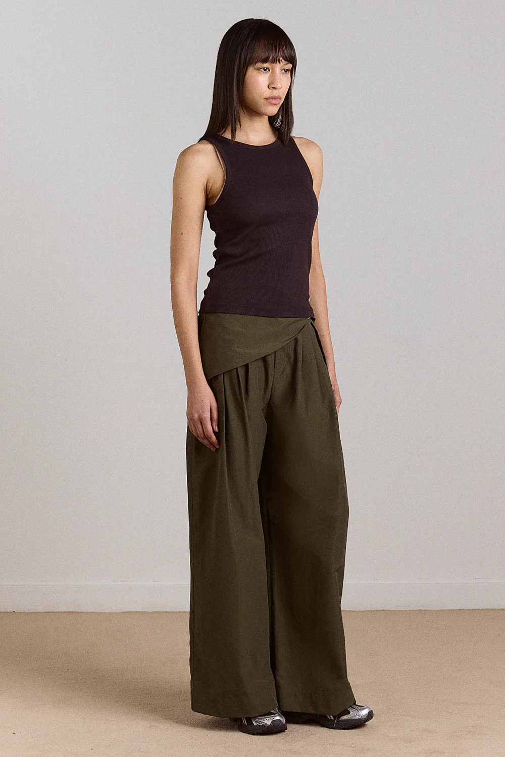 Fabia Trousers - Khaki