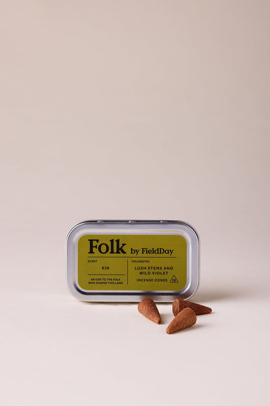 Kin Folk Tin Of Incense Cones