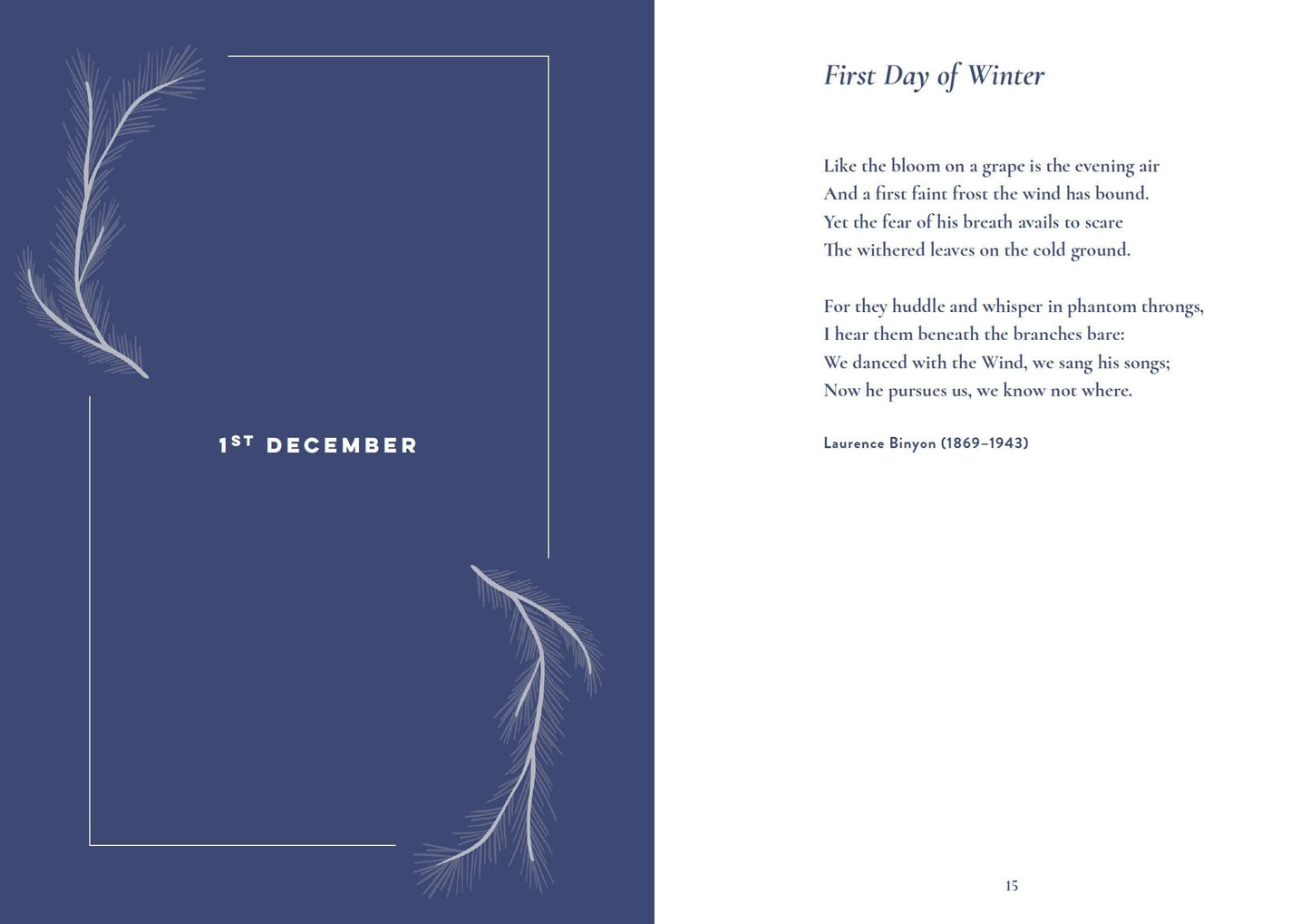 A Nature Poem for Every Winter Evening