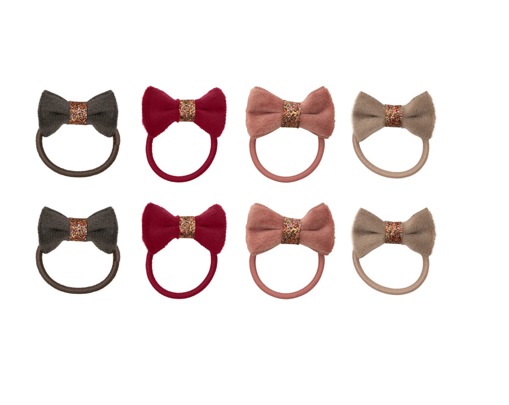 Christmas Mini Velvet Bow Ponies