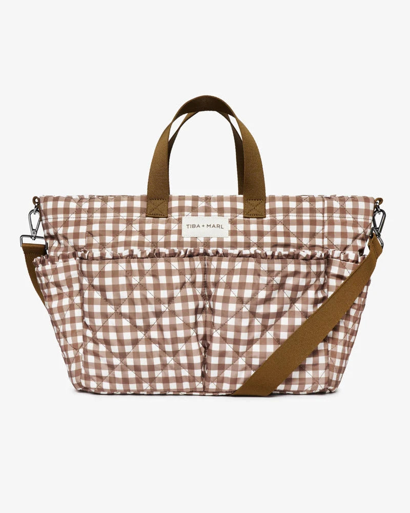 Pocket Tote Gingham