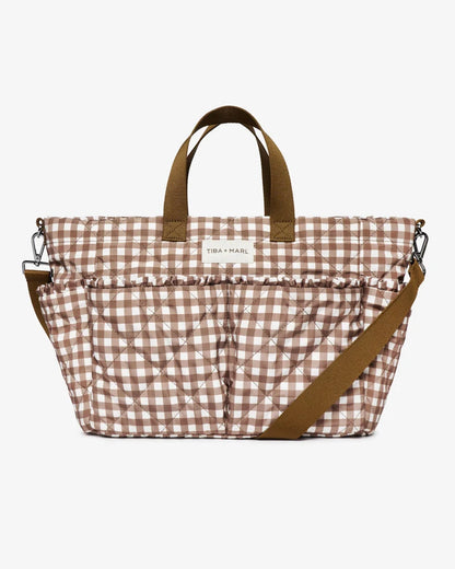 Pocket Tote Gingham