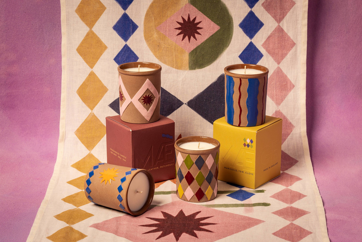 Good Candle - Pink / Star - Peony Tuberose
