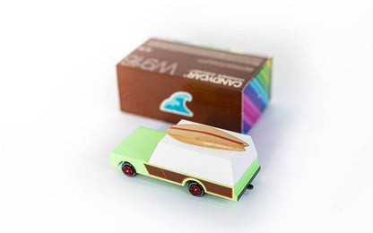 Candycar - Surf Wagon with Topper - Wooden Diecast Toy Car