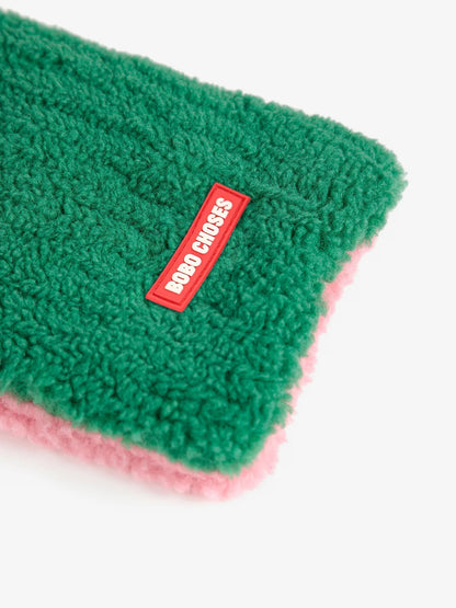 Neck Warmer - Pink/Green