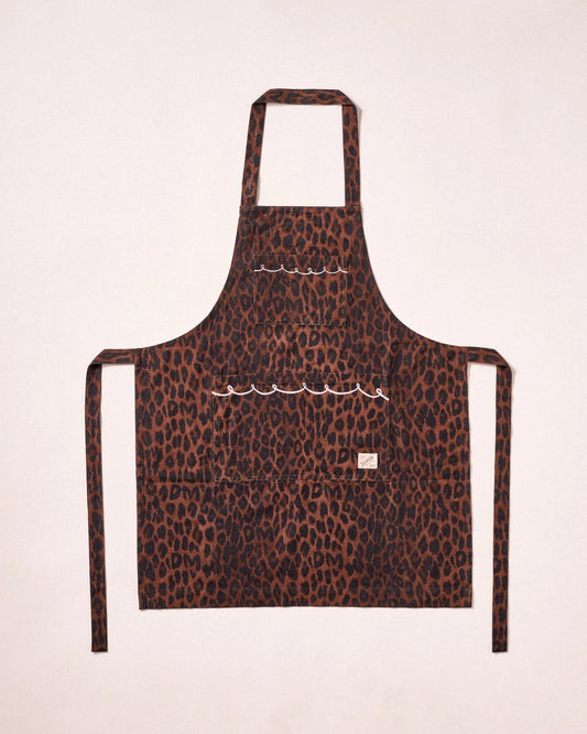 Apron - Dark Leopard
