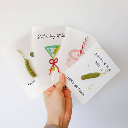 Happy Birthday Pickle Card: Dillightful